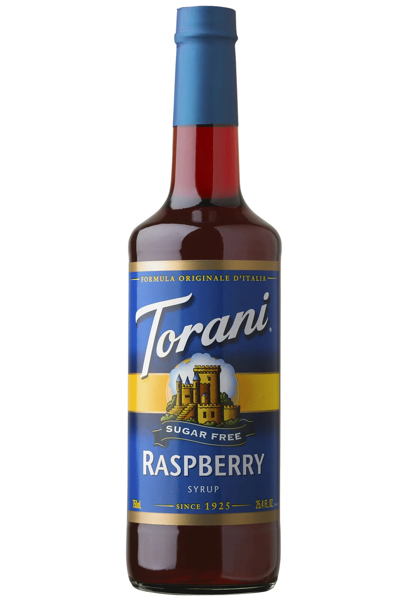 Torani Sugar Free Syrup Raspberry 750ml Simply Syrups Australia