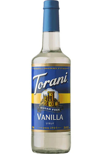 Torani Vanilla Sugar Free Syrup 750ml
