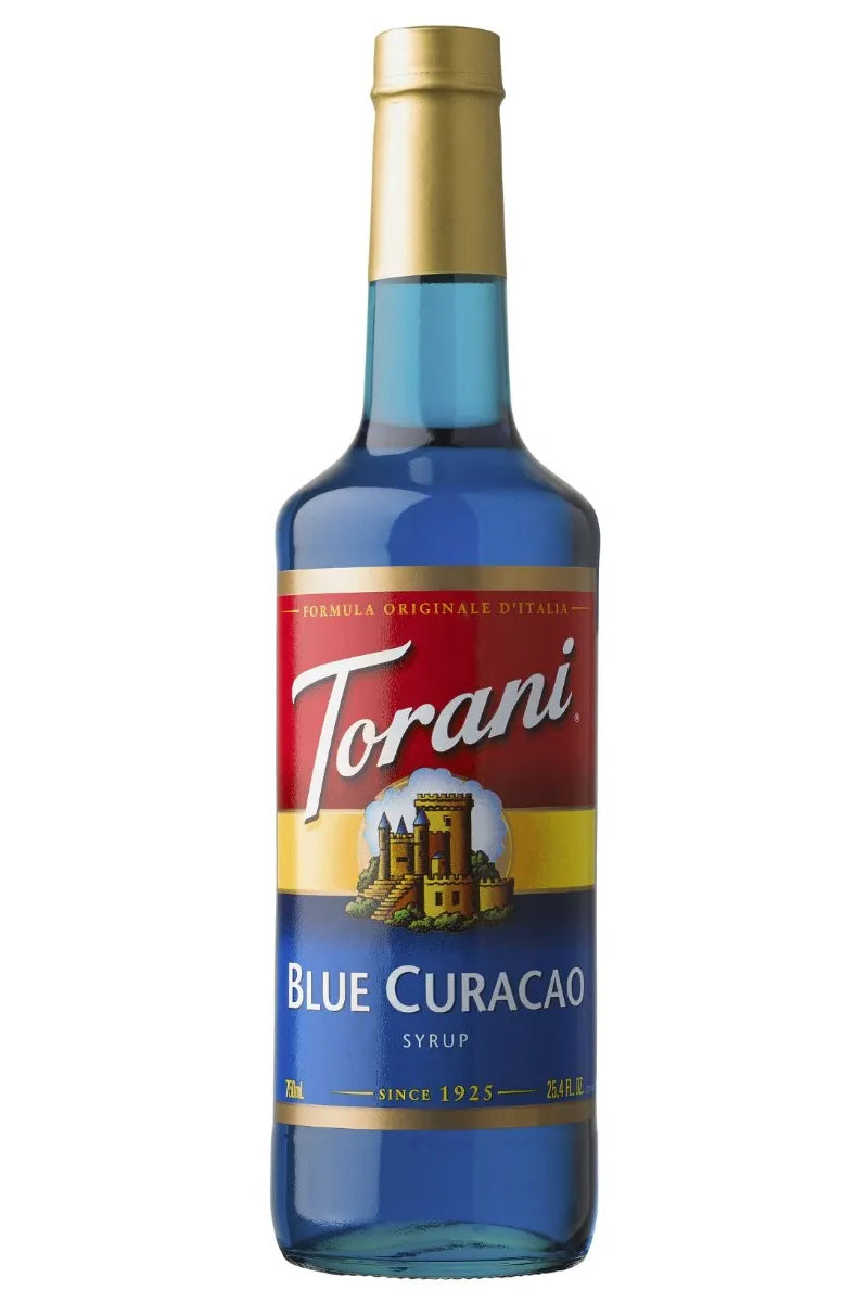 Torani Blue Curacao Syrup 750ml
