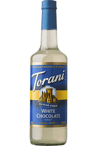 Torani Sugar Free Syrup White Chocolate 750ml