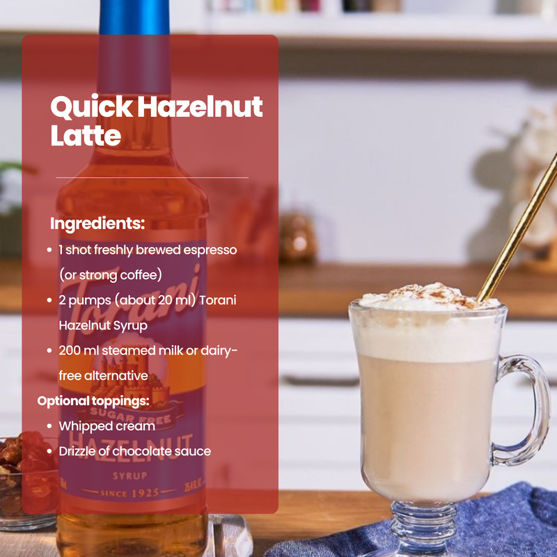 Quick Hazelnut Latte: A Comforting Brew in Minutes