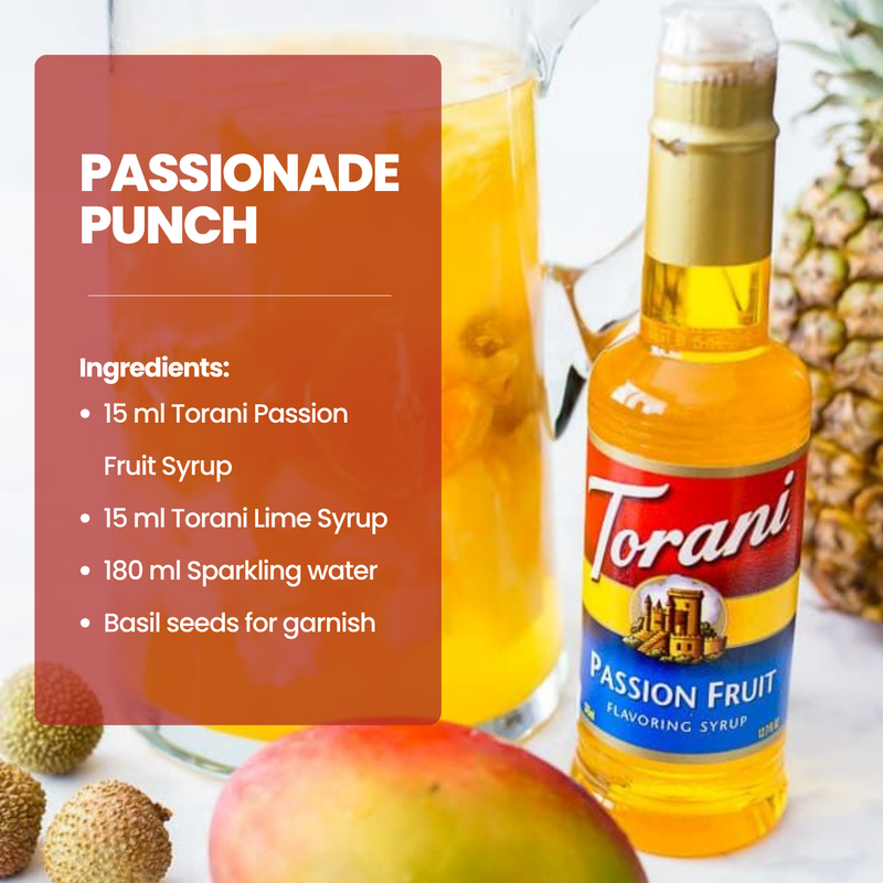 Passionade Punch: A Sparkling Citrus Refresher