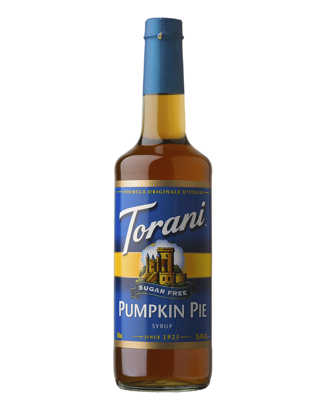 Torani Sugar Free Syrup Pumpkin Pie 750ml