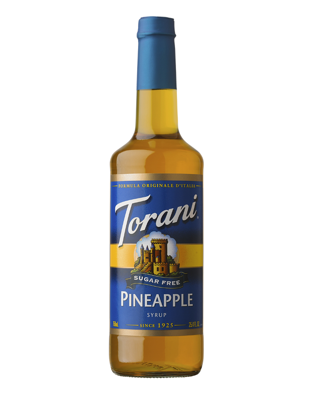 Torani Sugar Free Syrup Pineapple 750ml