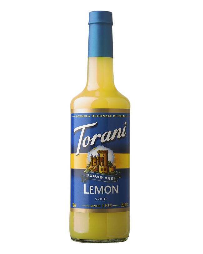 Torani Sugar Free Syrup Lemon 750ml