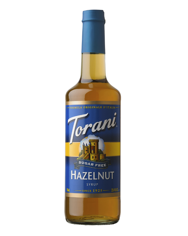 Torani Sugar Free Syrup Hazelnut Classic 750ml