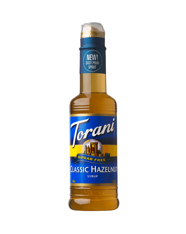 Torani Sugar Free Syrup Classic Hazelnut 375ml