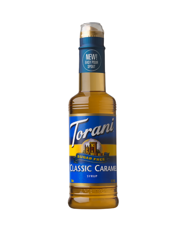 Torani Sugar Free Syrup Caramel 375ml