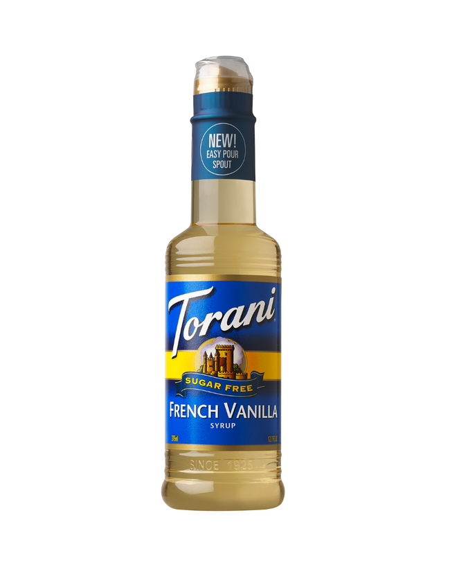 Torani Sugar Free Syrup French Vanilla 375ml
