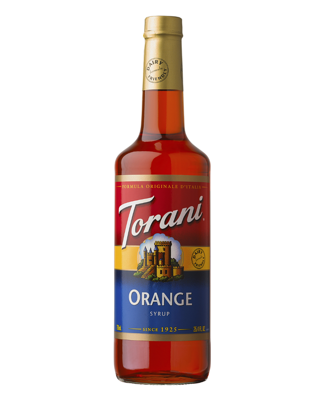 Torani Syrup Orange (Dairy Friendly) 750ml
