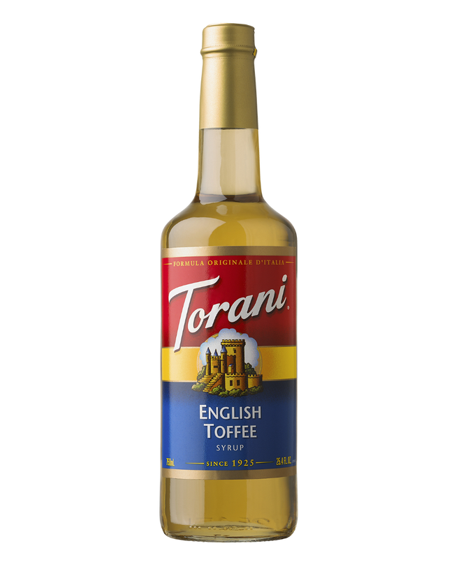 Torani Syrup English Toffee 750ml