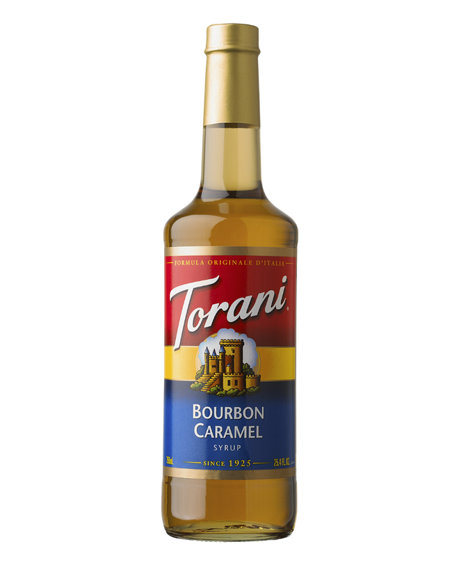 Torani Syrup Bourbon Caramel 750ml