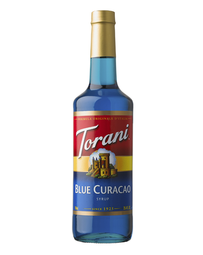 Torani Syrup Blue Curacao 750ml