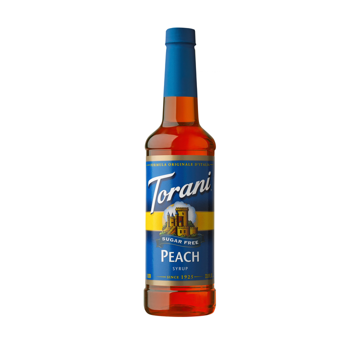 Torani Sugar Free Syrup Peach 750ml