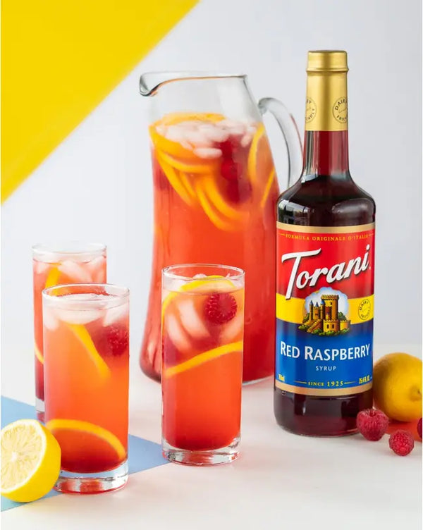 Torani Syrup Red Raspberry (Dairy Friendly) 750ml