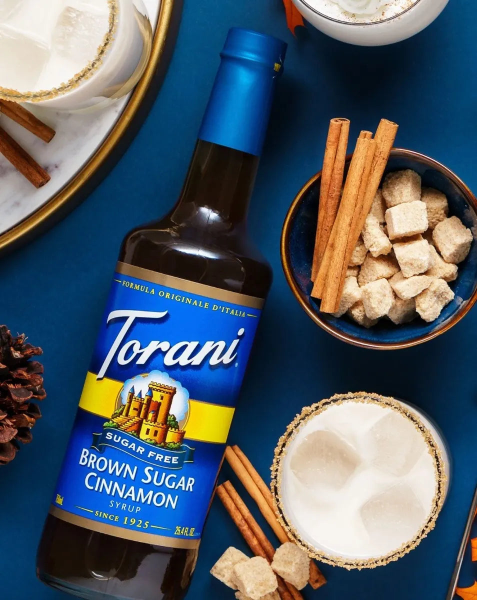 Torani Sugar Free Syrup Brown Sugar Cinnamon 750ml