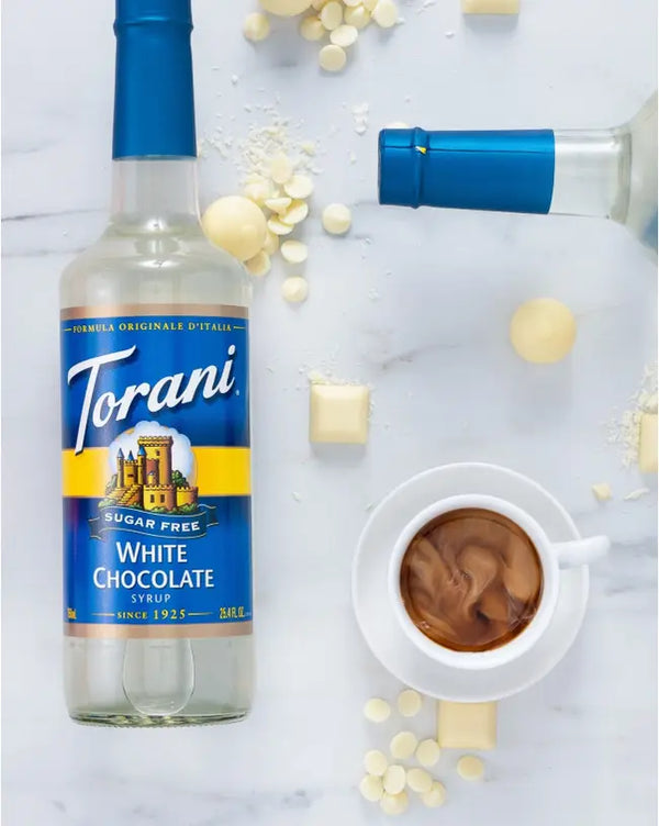 Torani Sugar Free Syrup White Chocolate 750ml