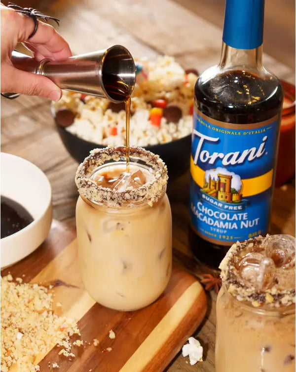 Torani Sugar Free Syrup Chocolate Macadamia Nut 750ml