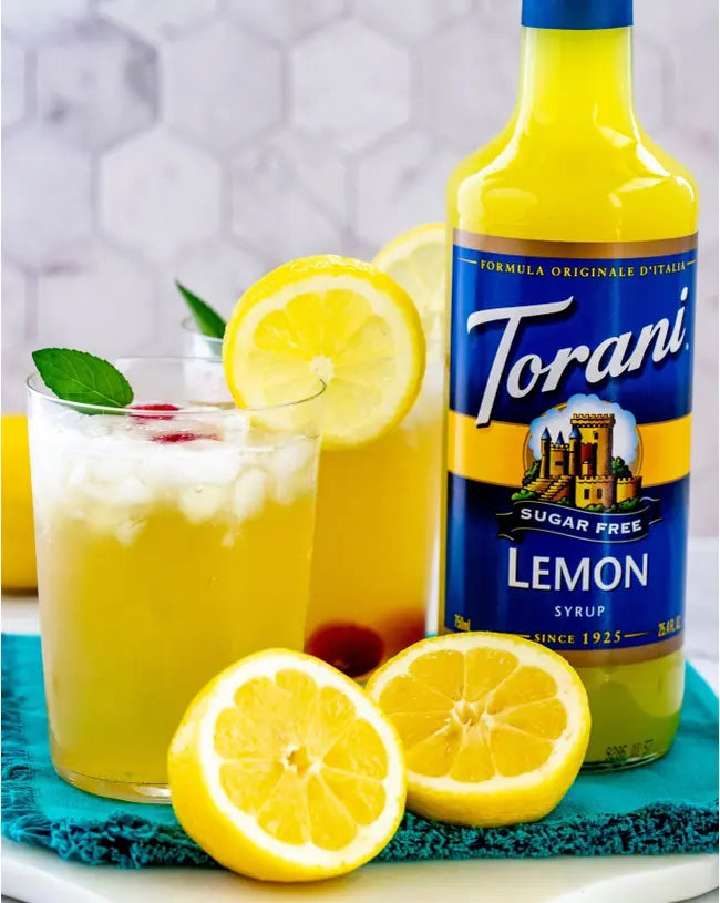 Torani Sugar Free Syrup Lemon 750ml