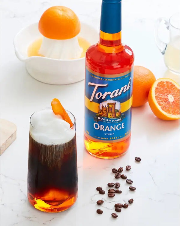 Torani Sugar Free Syrup Orange 750ml
