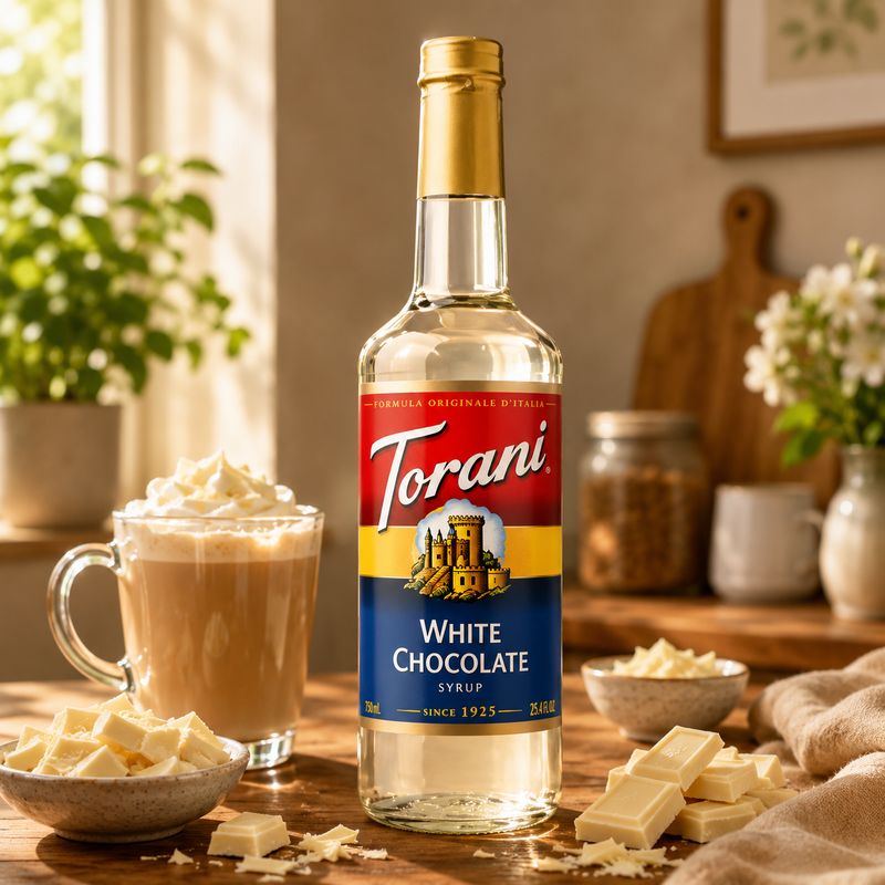 Torani Syrup White Chocolate 750ml