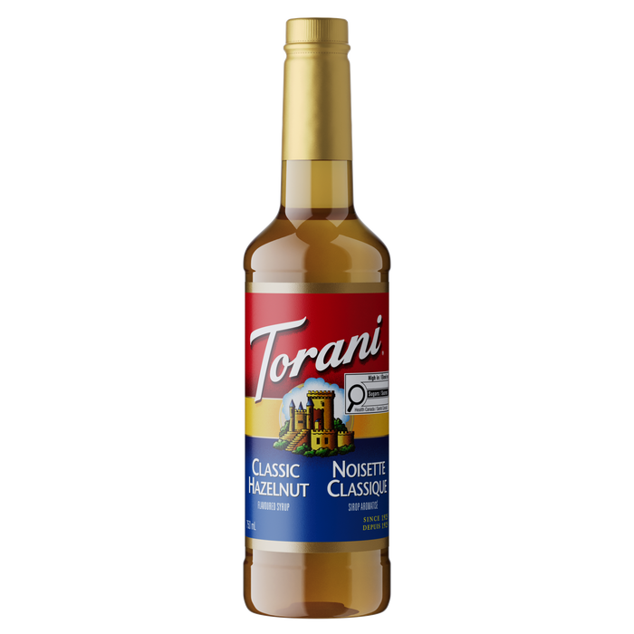 Torani Syrup Hazelnut Classic 750ml