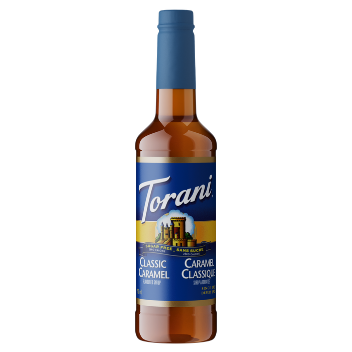 Torani Sugar Free Syrup Caramel 750ml