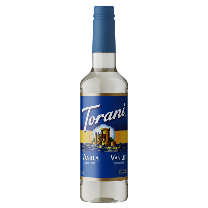 Torani Sugar Free Syrup Vanilla 750ml