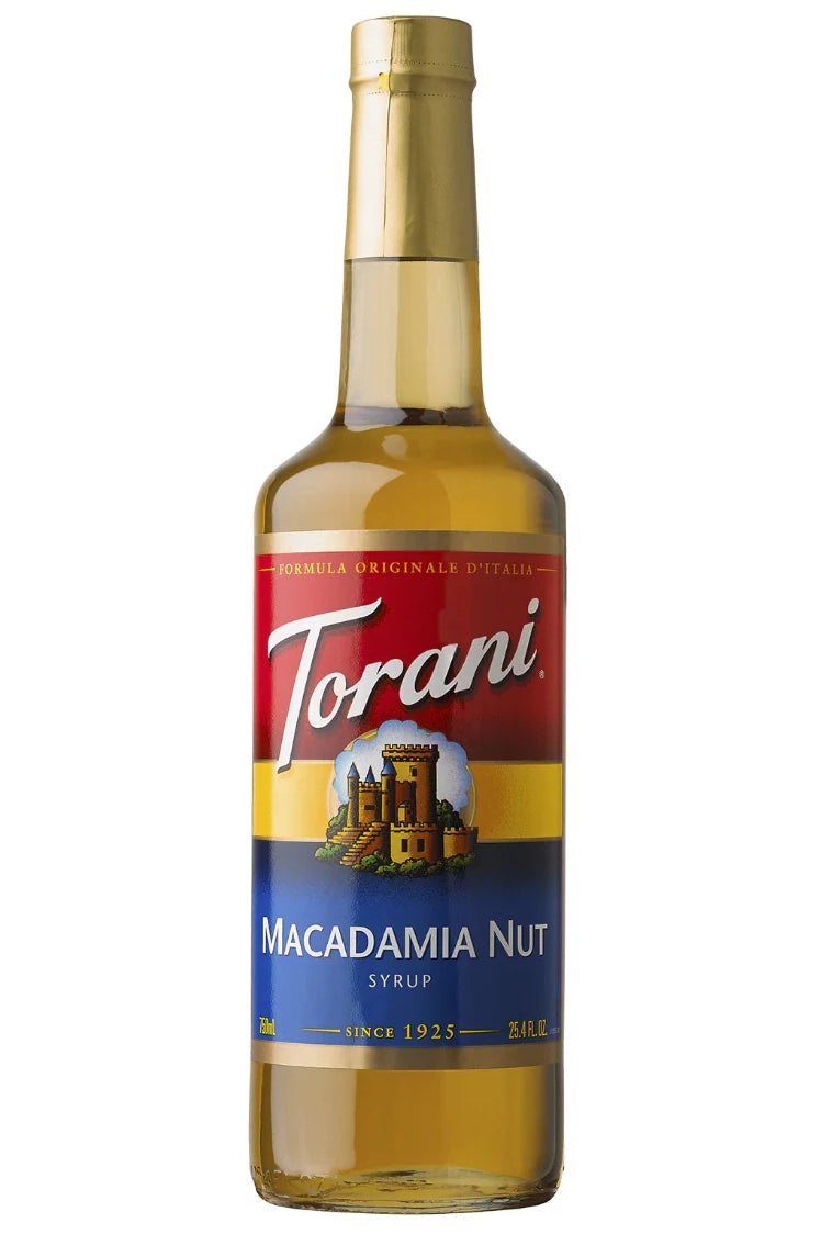Torani Macadamia Nut Syrup 750ml