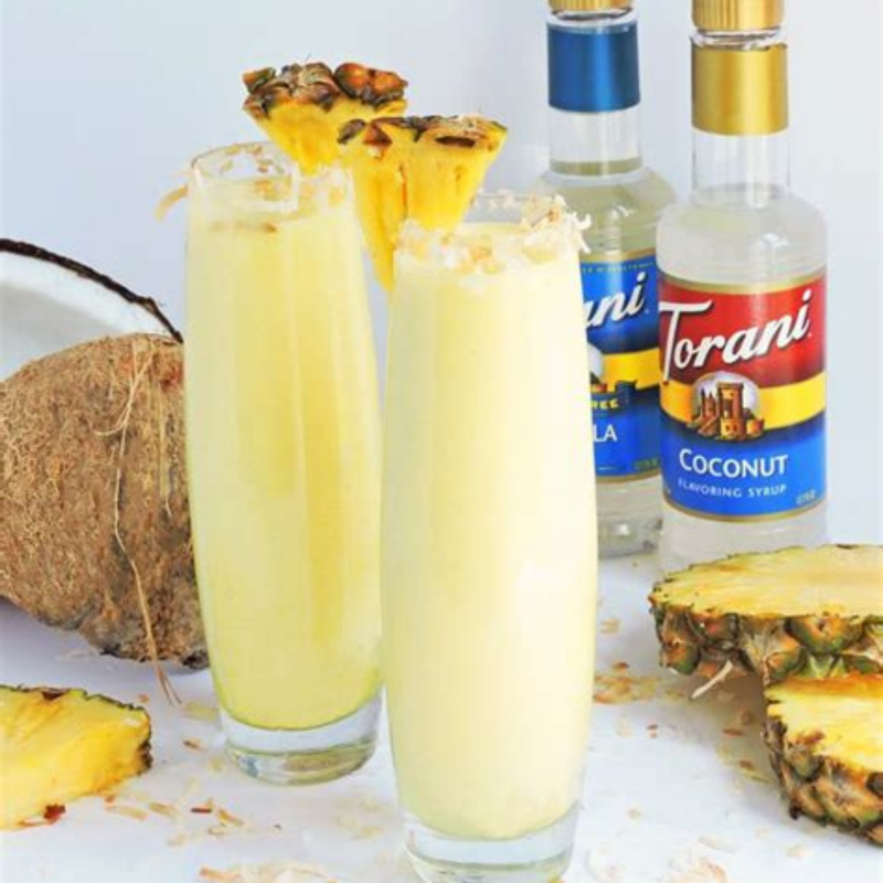 Tropical Pineapple Coconut Cooler: A Refreshing Escape