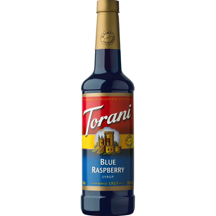 Torani Syrup Blue Raspberry 750ml