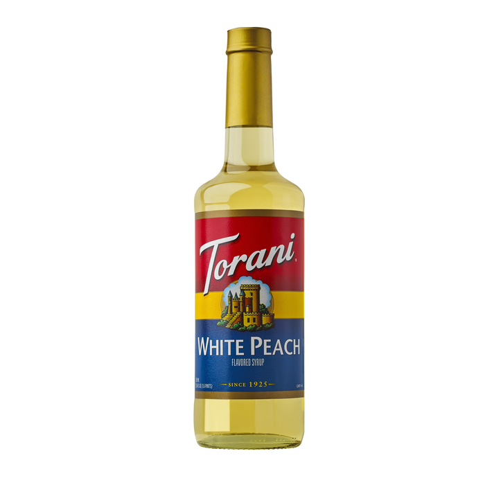 Torani Syrup White Peach Syrup 750ml