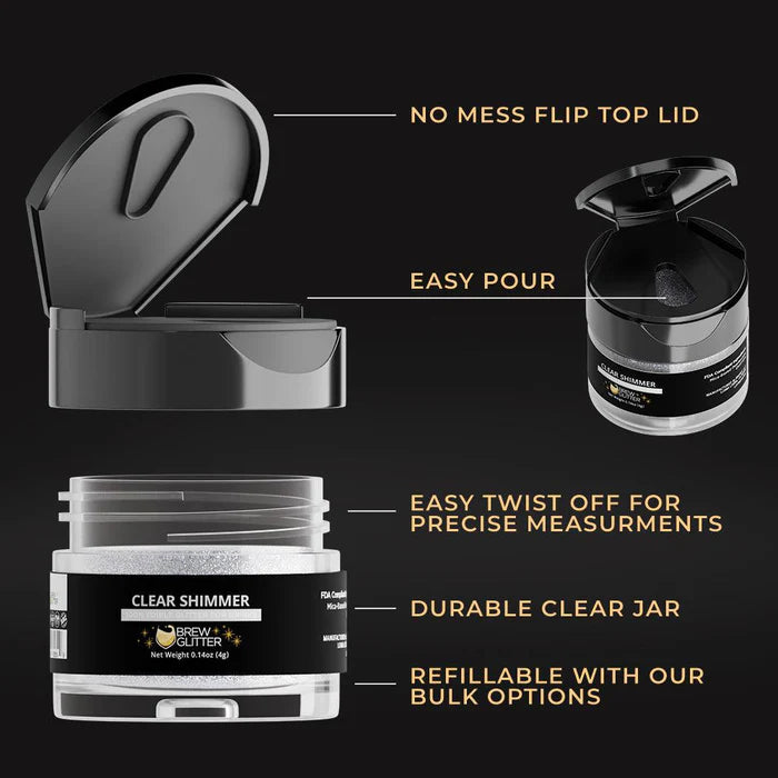 Brew Glitter - 4g - Clear