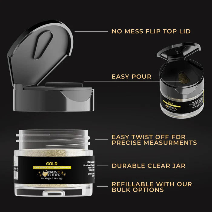 Brew Glitter - 4g - Gold