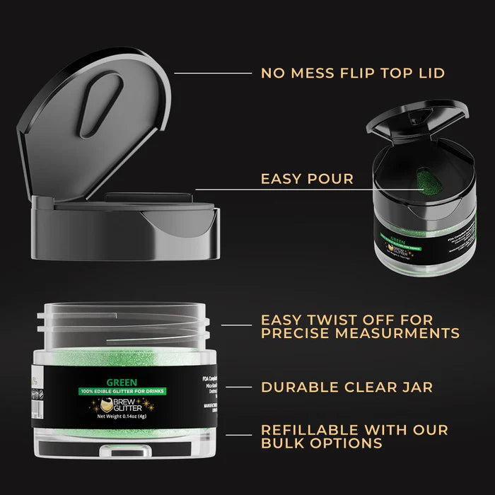 Brew Glitter - 4g - Green