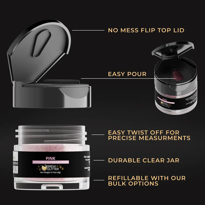 Brew Glitter - 4g - Pink