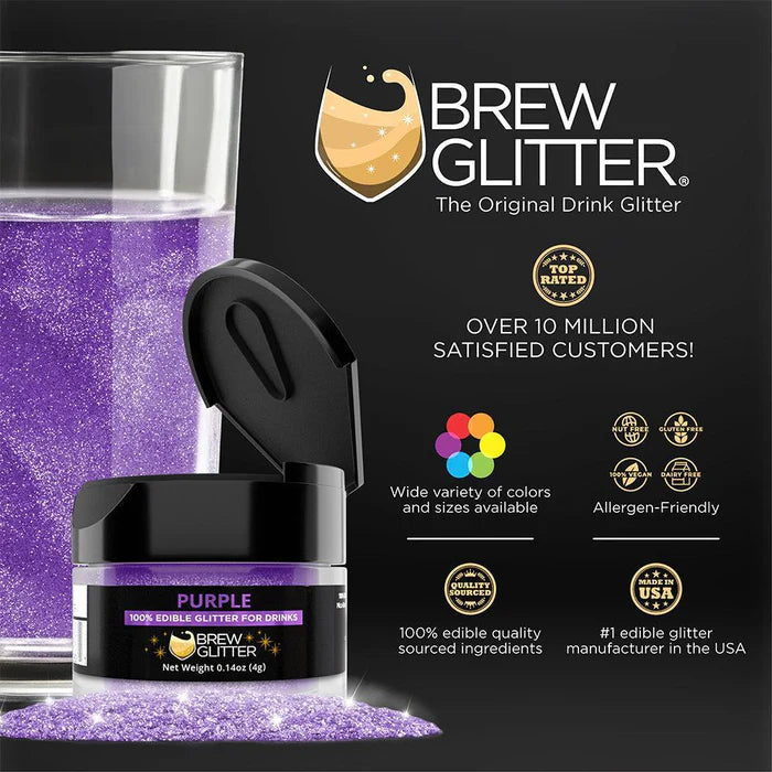 Brew Glitter Purple 4g