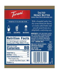 Torani Syrup Salted Honey Butter 750ml
