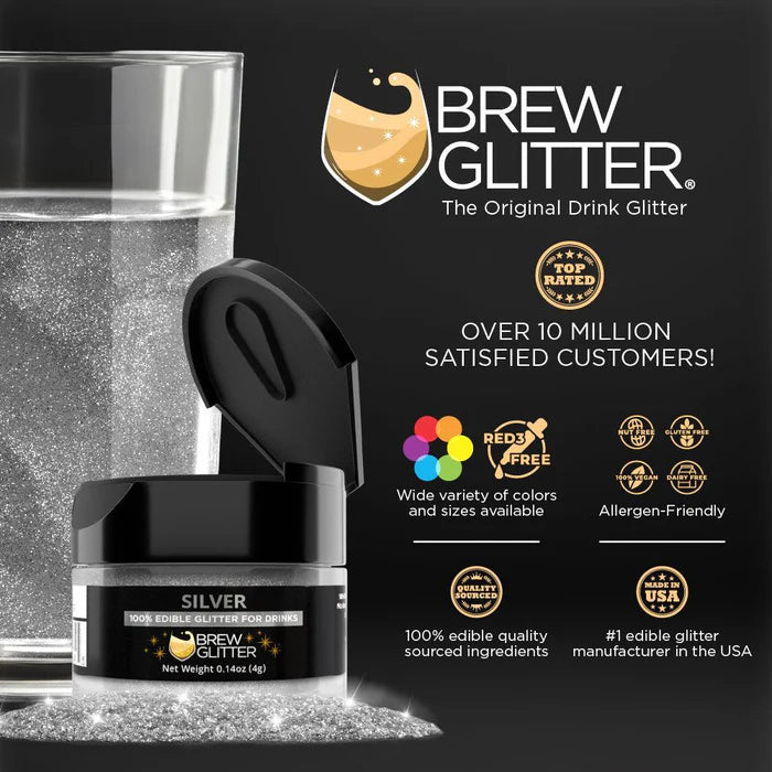 Brew Glitter - 4g - Silver