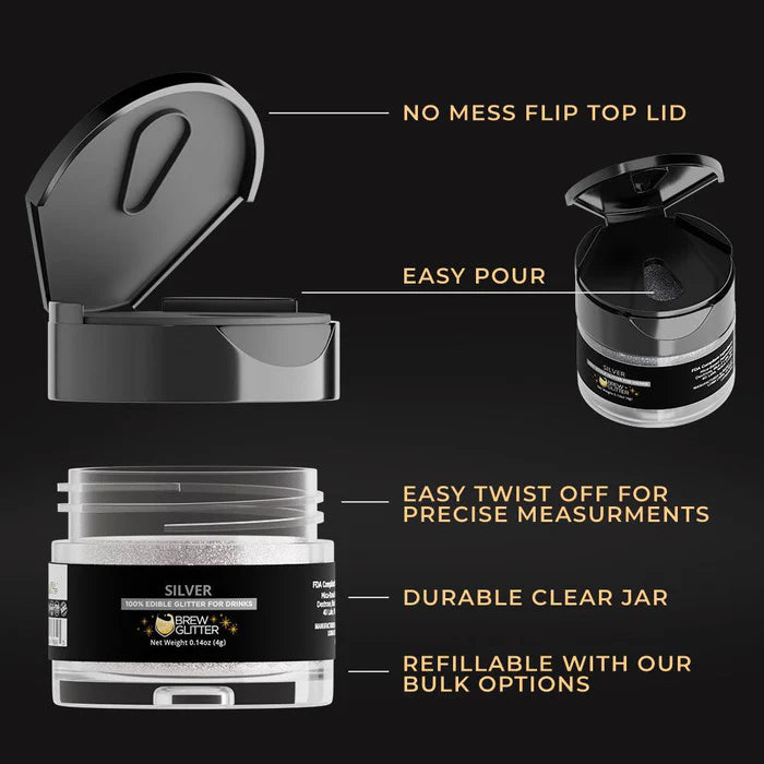 Brew Glitter - 4g - Silver