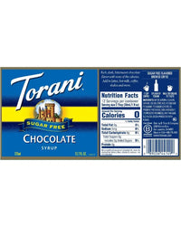 Torani Sugar Free Syrup Chocolate 375ml