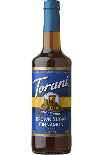 Torani Sugar Free Syrup Brown Sugar Cinnamon 750ml