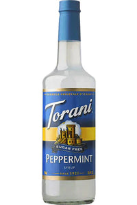 Torani Sugar Free Syrup Peppermint 750ml PET