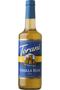 Torani Sugar Free Syrup Vanilla Bean 750ml PET