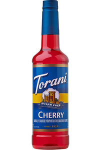 Torani Sugar Free Syrup Cherry 750ml PET