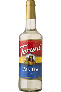 Torani Syrup Vanilla 750ml
