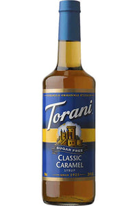 Torani Sugar Free Syrup Caramel 750ml
