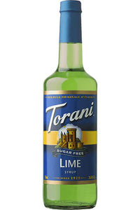Torani Sugar Free Syrup Lime 750ml