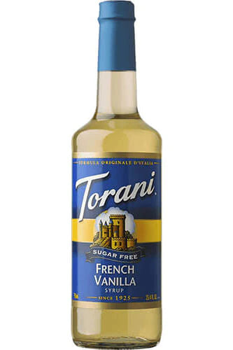 Torani Sugar Free Syrup French Vanilla 750ml