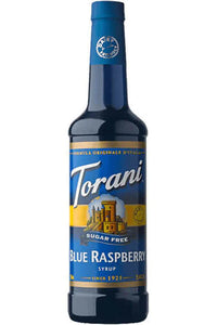 Torani Sugar Free Syrup Blue Rasberry 750ml